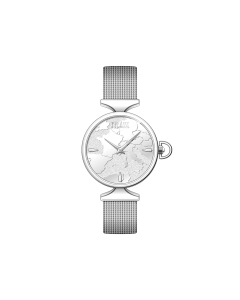 1ª Classe watch woman time only steel Stromboli