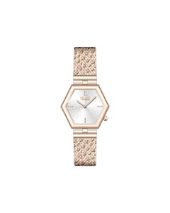 1ª Classe watch woman time only steel Rosè Salina