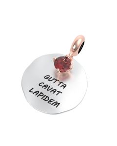 Rerum Charm Arg. 925 Musa - Granato