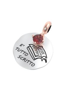 Rerum Charm Arg. 925 Musa - Granato