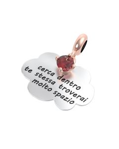 Rerum Charm Arg. 925 Musa - Granato