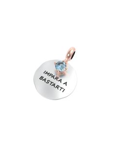 Rerum Charm Arg. 925 Propositi - Topazio Azzurro