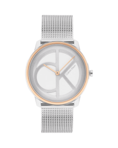 CK ICONIC 35mm 2H WHITE SILVER SS BRAC. 25200033