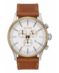 Nixon Sentry chrono leather A405 2548-00 