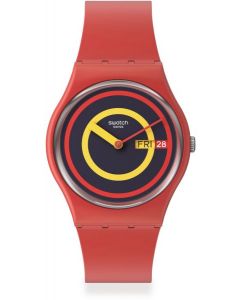 Swatch SWATCH CONCENTRIC RED SO28R702