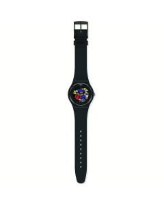 Swatch BLACK LACQUERED AGAIN SO29B107
