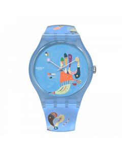 Swatch BLUE SKY, BY VASSILY KANDINSKY SUOZ342