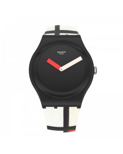 Swatch RED, BLUE AND WHITE, BY PIET M SUOZ344