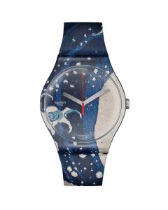 Swatch THE GREAT WAVE BY HOKUSAI & AS SUOZ351