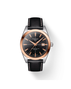Tissot Gentleman Powermatic 80 Silicium Solid 18K Gold bezel T9274074605100