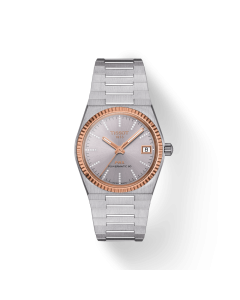 Tissot TISSOT PRX 35mm POWERMATIC 80 STEEL & 18K GOLD BEZEL T9312074133600