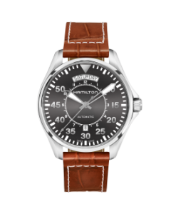 Hamilton Khaki Aviation P DD A42-gr-l-br H64615585
