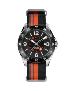 Hamilton Khaki Aviati. P GMT A44-PVDbk-sch-brc H76755131