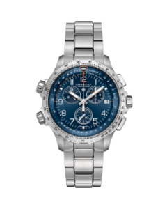 Hamilton Khaki Aviation Xwind GMT CQ46-bl-brc H77922141