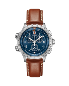 Hamilton Khaki Aviation Xwind GMT CQ46-bl-l-br H77922541
